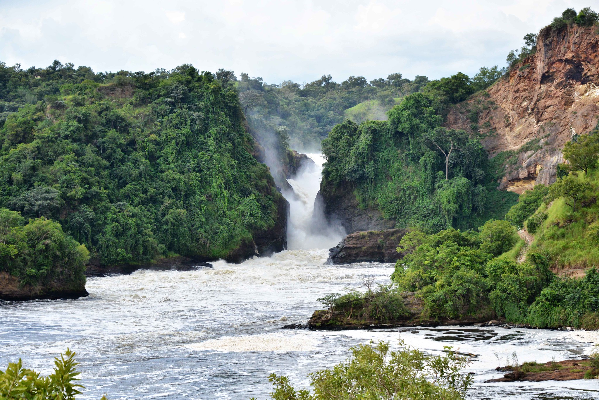 Murchison Falls at the best moment