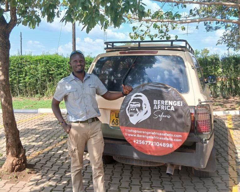THE Boss at Berengei Africa Tours getting ready for work