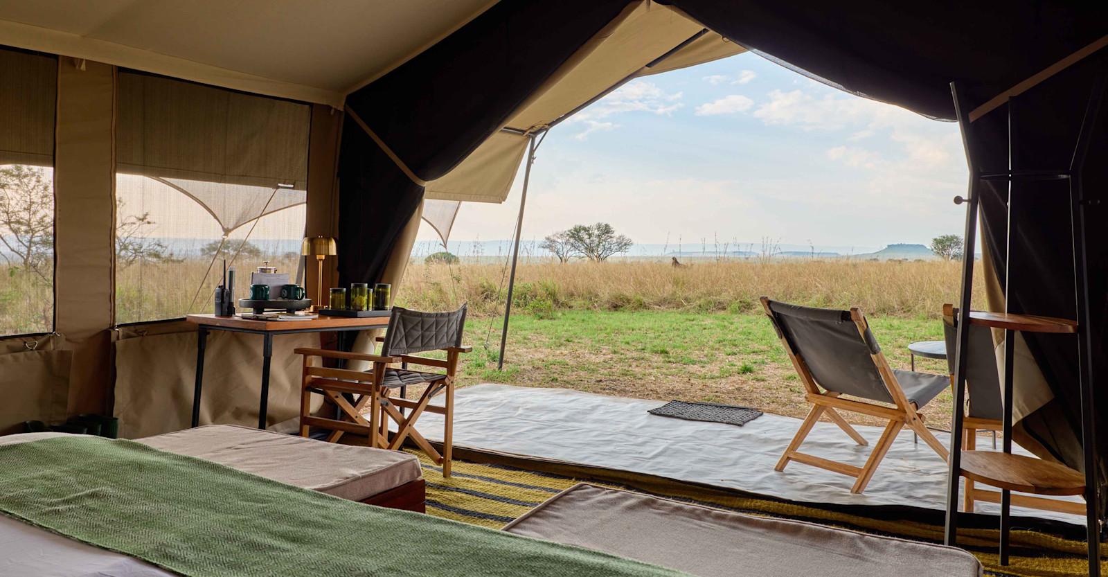 The Great Migration Safari, tented accommodation
